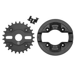 Cinema Beta Guard Sprocket  25t  Korumalı Ön Dişli Siyah