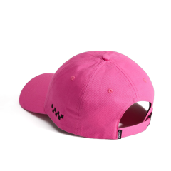 Vans Check Side Curved Bill Jockey Şapka-Hat Pembe