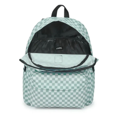 Vans Old Skool Check Backpack-Sırt Çantası Yeşil Kareli
