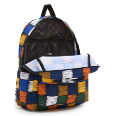 Vans Old Skool H20 Sırt Çantası-Backpack-Renkli Kareli