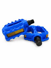 Zoid Kalın Diş Plastik Pedal-Pedals 9/16'' Mavi