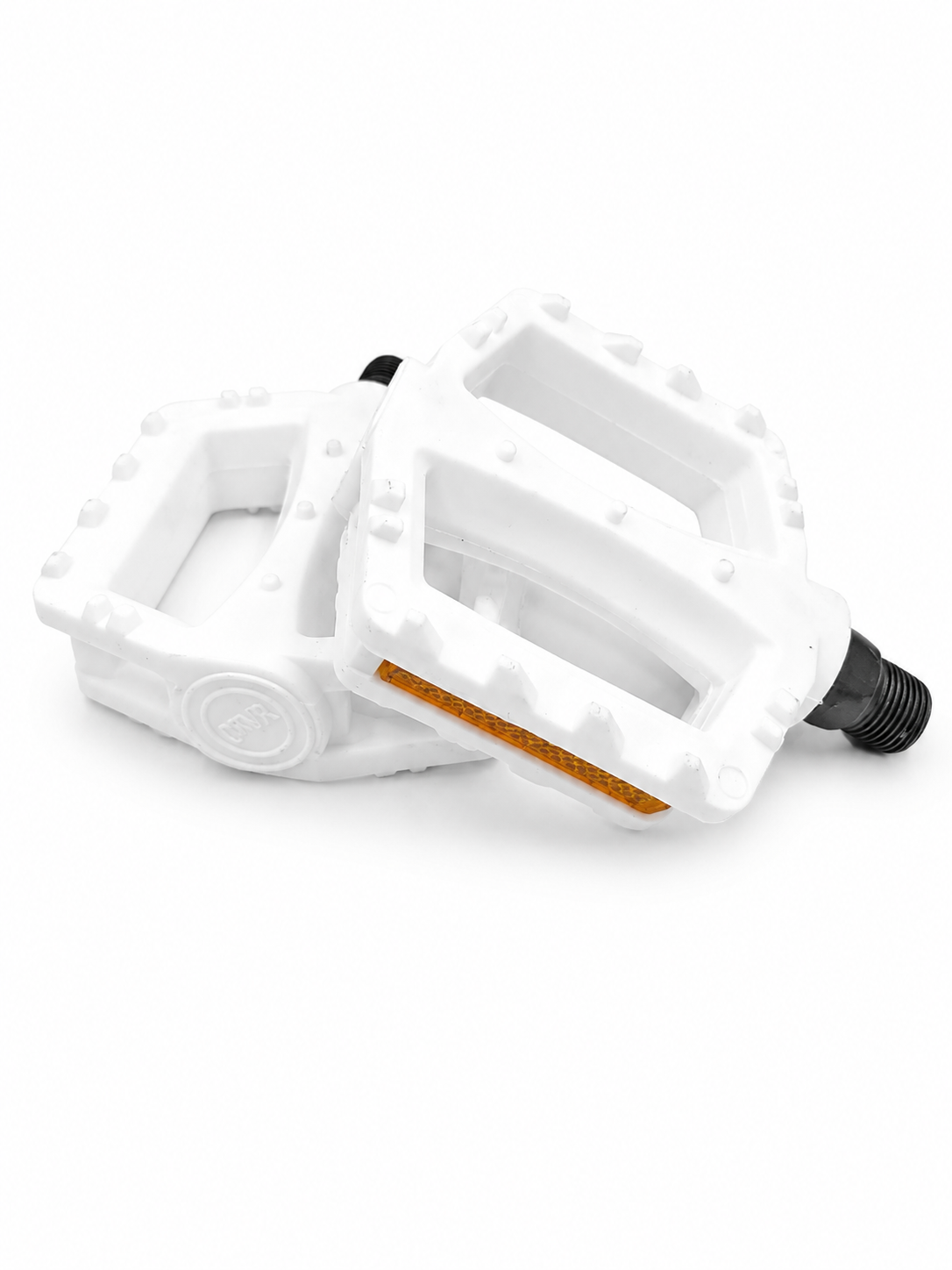 Zoid Kalın Diş Plastik Pedal-Pedals 9/16'' Beyaz