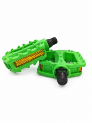 Zoid Kalın Diş Plastik Pedal-Pedals 9/16'' Yeşil