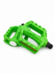 Zoid Kalın Diş Plastik Pedal-Pedals 9/16'' Yeşil