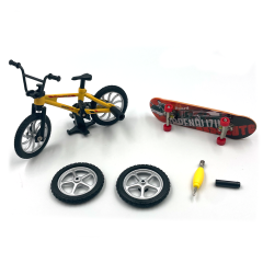 Donbful Kaykay & Finger Bike Sarı Slim Frame ve Aksesuarları