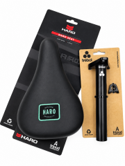 Haro Midway Sele Ve Trébol Sele Borusu Seti-Seat Tripod Set Siyah