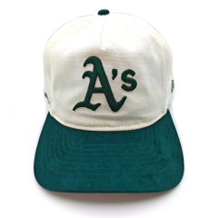 New Era Oakland A's Golfer Adjustable Cap-Şapka Bej