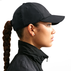 Nike Dri-FIT Club Cap Metal (Gold) Swoosh Cap-Şapka Siyah