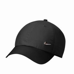 Nike Dri-FIT Club Cap Metal (Bronze) Swoosh Cap-Şapka Siyah