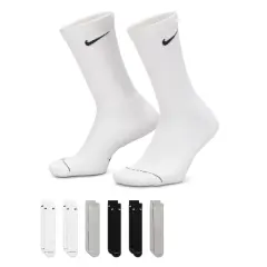 Nike Everyday Elevated Crew Socks-Çorap (6'lı 3'renk)
