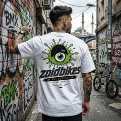 Zoid Bikes Company T-Shirt Beyaz