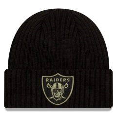 New Era Bere - Beanie Las Vegas Raiders Salute to Service Cuffed Knit
