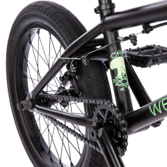 Bmx Wethepeople Crs 18'' Matt Black Akrobasi Bisikleti