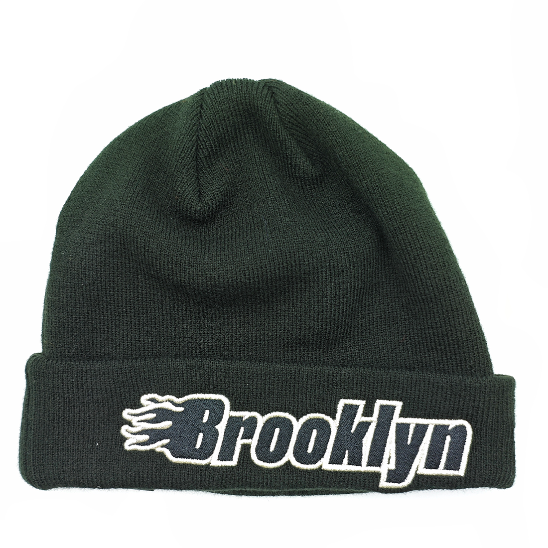 New Era Brooklyn Cuff Beani Bere-Siyah