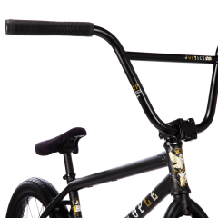 Bmx Wethepeople Justice 20.85'' Matt Black Silver Webbed Akrobasi Bisikleti