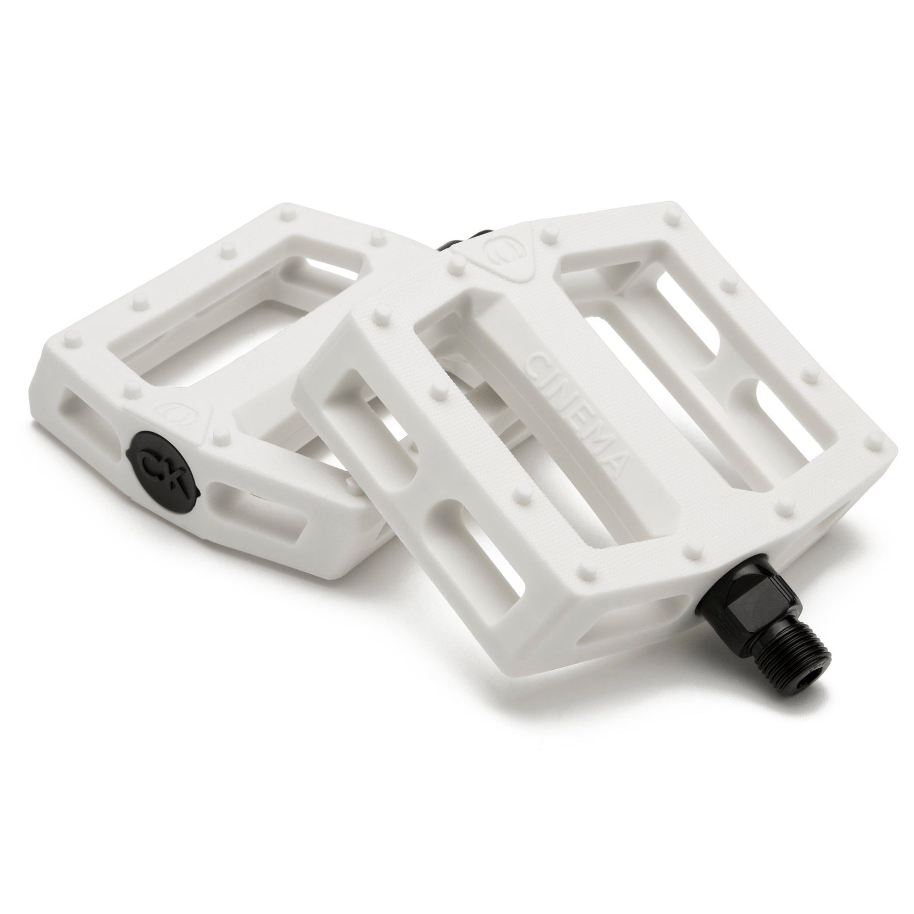 Cinema CK Pedal-Pedals Plastik 9/16'' Beyaz