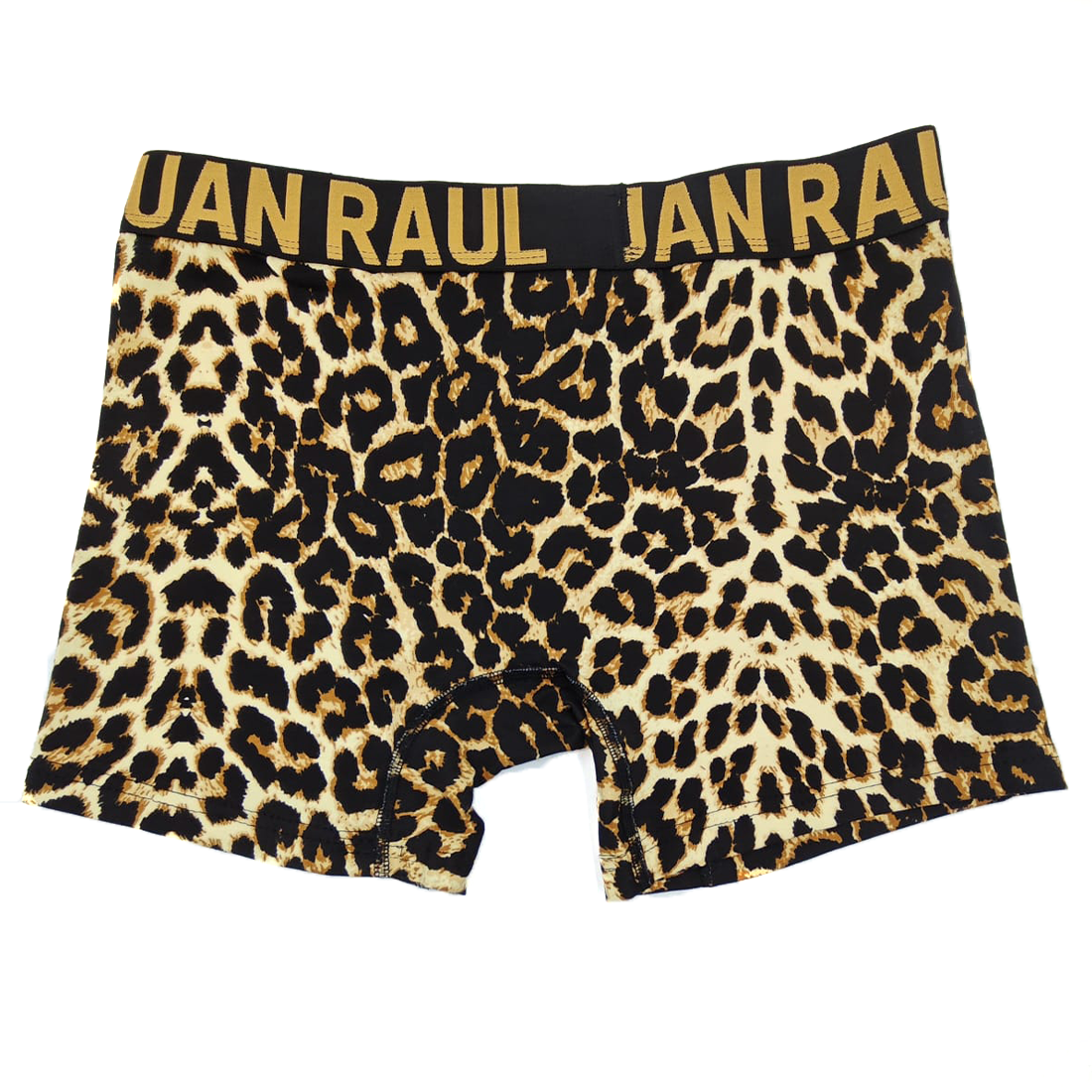 Juan Raul Erkek Boxer Leopar Desenli