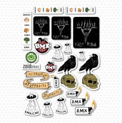 Ahmet Samet Erdem Hayallerine Sür Sticker Seti Beyaz Arka Plan