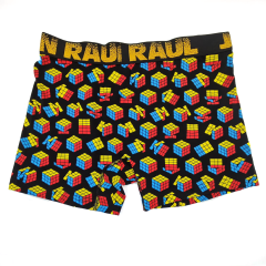Juan Raul Erkek Boxer Renkli Küp  Desenli