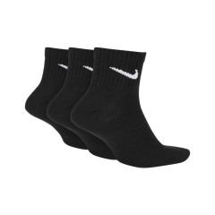 Nike Everyday Lightweight Ankle Çorap (3 Çift) Siyah