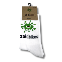 Zoid Logo Çorap-Socks Beyaz Unisex