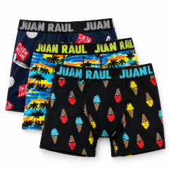 Juan Raul MEDIUM 3'lü Boxer Set