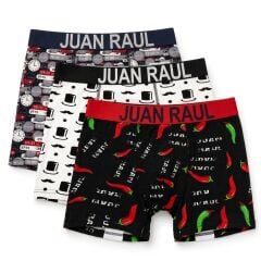 Juan Raul LARGE 3'lü Boxer Set