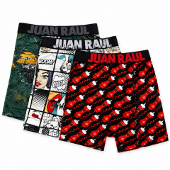 Juan Raul XLARGE 3'lü Boxer Set