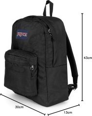 JanSport SuperBreak One Unisex Sırt Çantası-Siyah