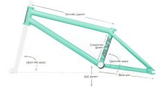 Bsd Alvx Alex Donnachie Kadro-Frame Elektrik Mavi