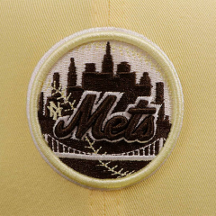 New Era 59FIFTY New York Mets Fitted Cap-Şapka Bej