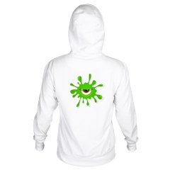 Zoid Bmx Logo Kapşonlu Sweatshirt Kemik