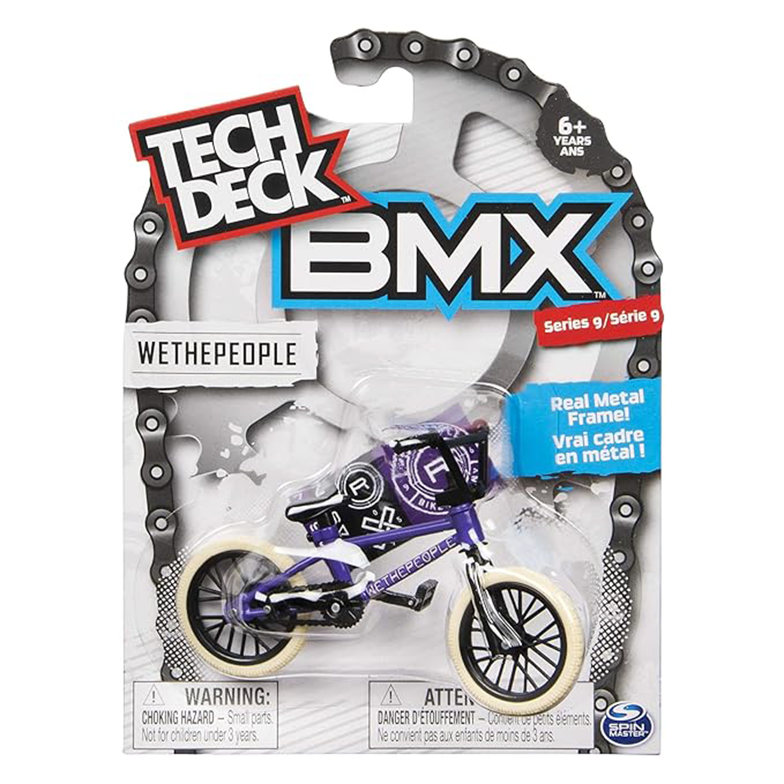 Tech Deck Wethepeople Finger Bike Mor Frame ve Aksesuarları