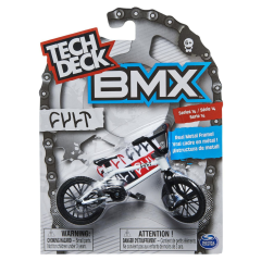 Tech Deck Cult Finger Bike Beyaz Frame ve Aksesuarları