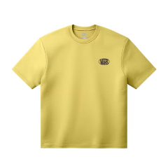 Vans Oval Logo Loose T-Shirt Sarı