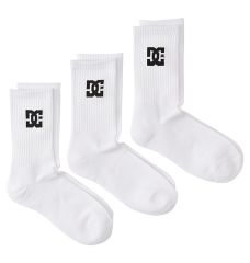 Dc Crew Uzun Çorap Beyaz (3 Çift Pk) 40-45 Numara