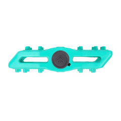 Eclat Slash Pedal-Pedals Plastik 9/16'' Turkuaz