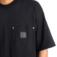 Carhartt Eldon Organic T-Shirt Siyah